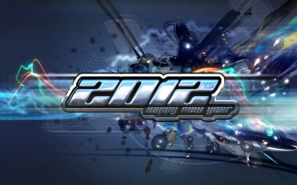 holiday new year 2012 HD Desktop Wallpaper | Background Image