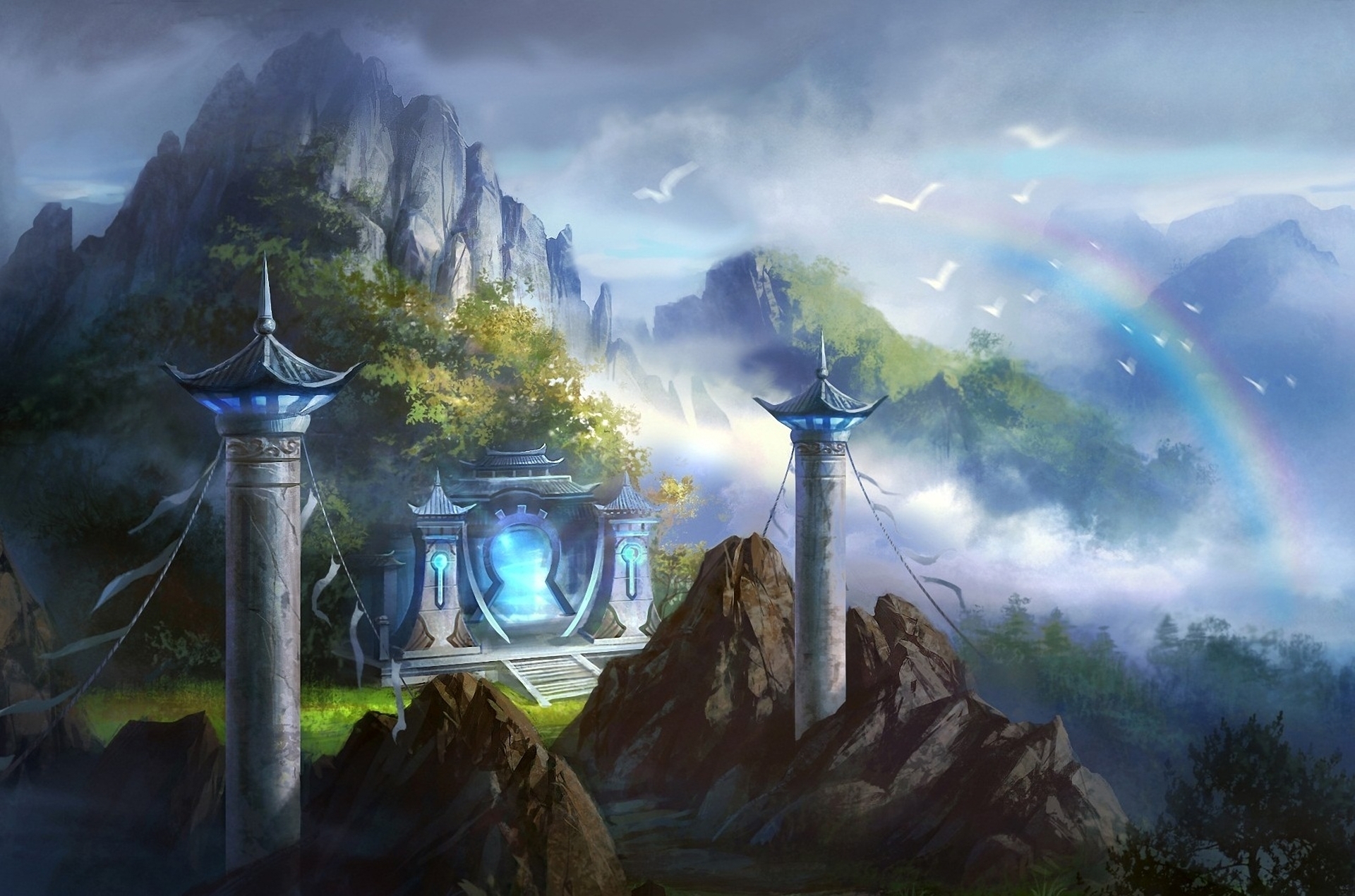 Fantasy Landscape HD Wallpaper
