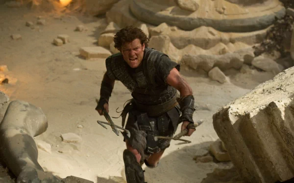 Sam Worthington movie Wrath Of The Titans HD Desktop Wallpaper | Background Image