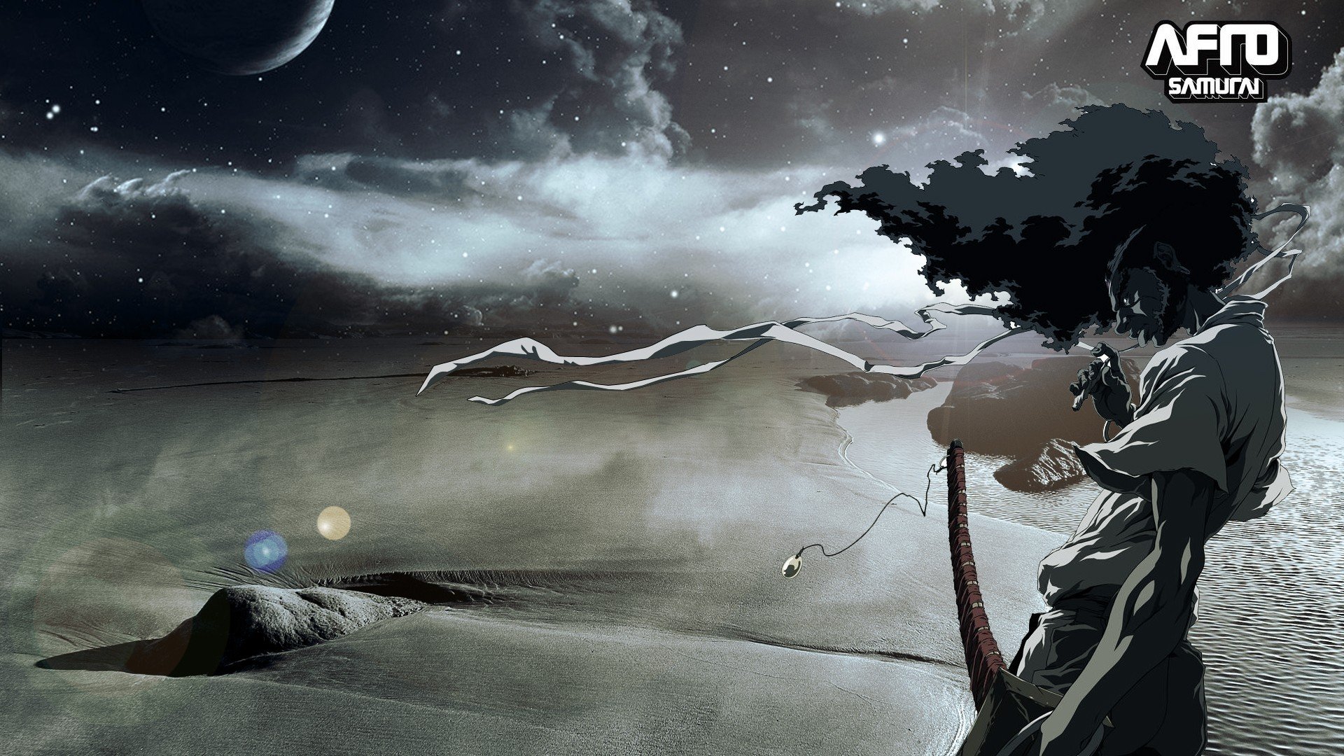 Afro Samurai Full Hd Wallpaper And Background 1920x1080 Id 197558