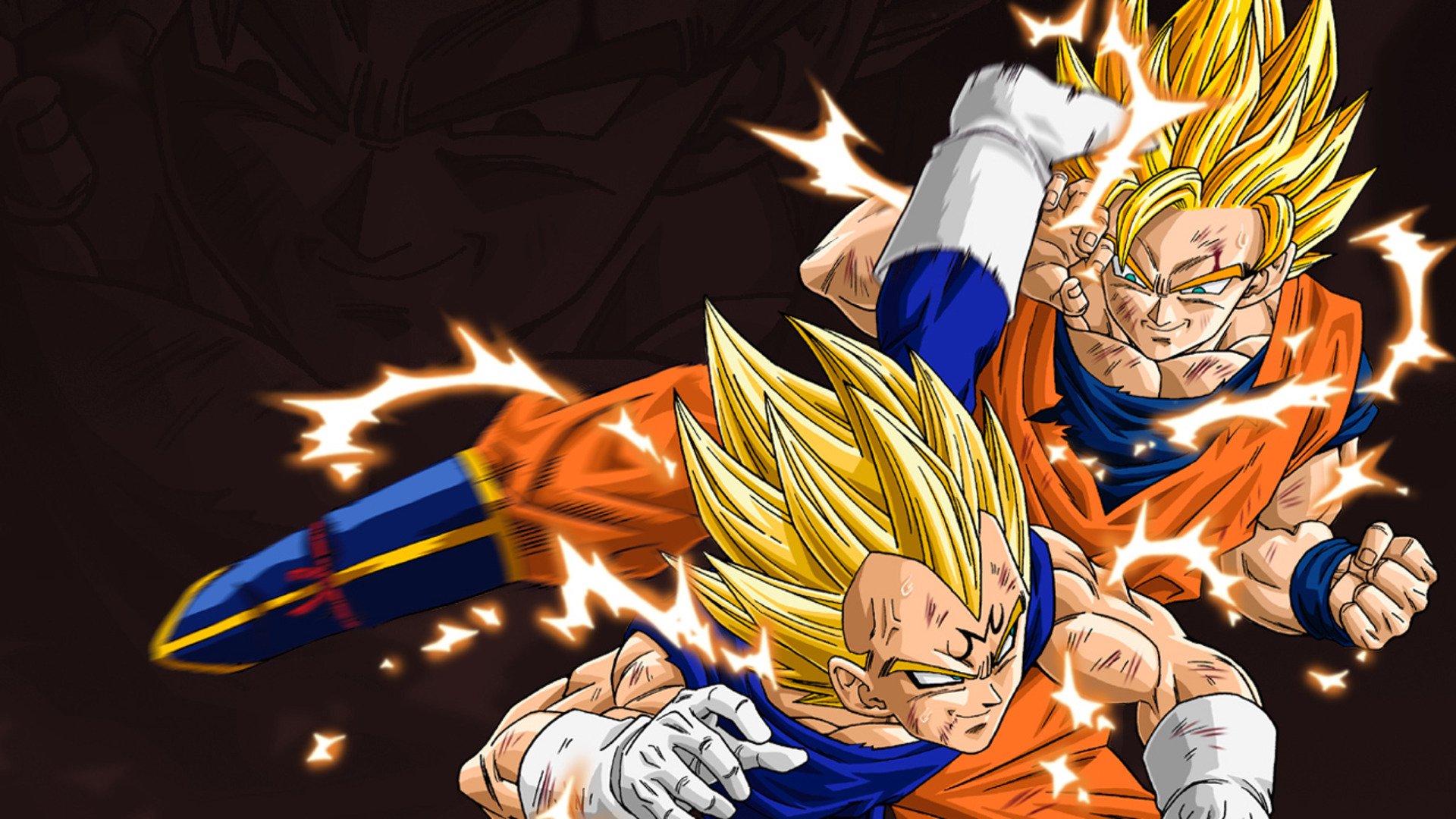 Super Saiyan Battle Goku Vs Vegeta HD Wallpaper 1920x1080 