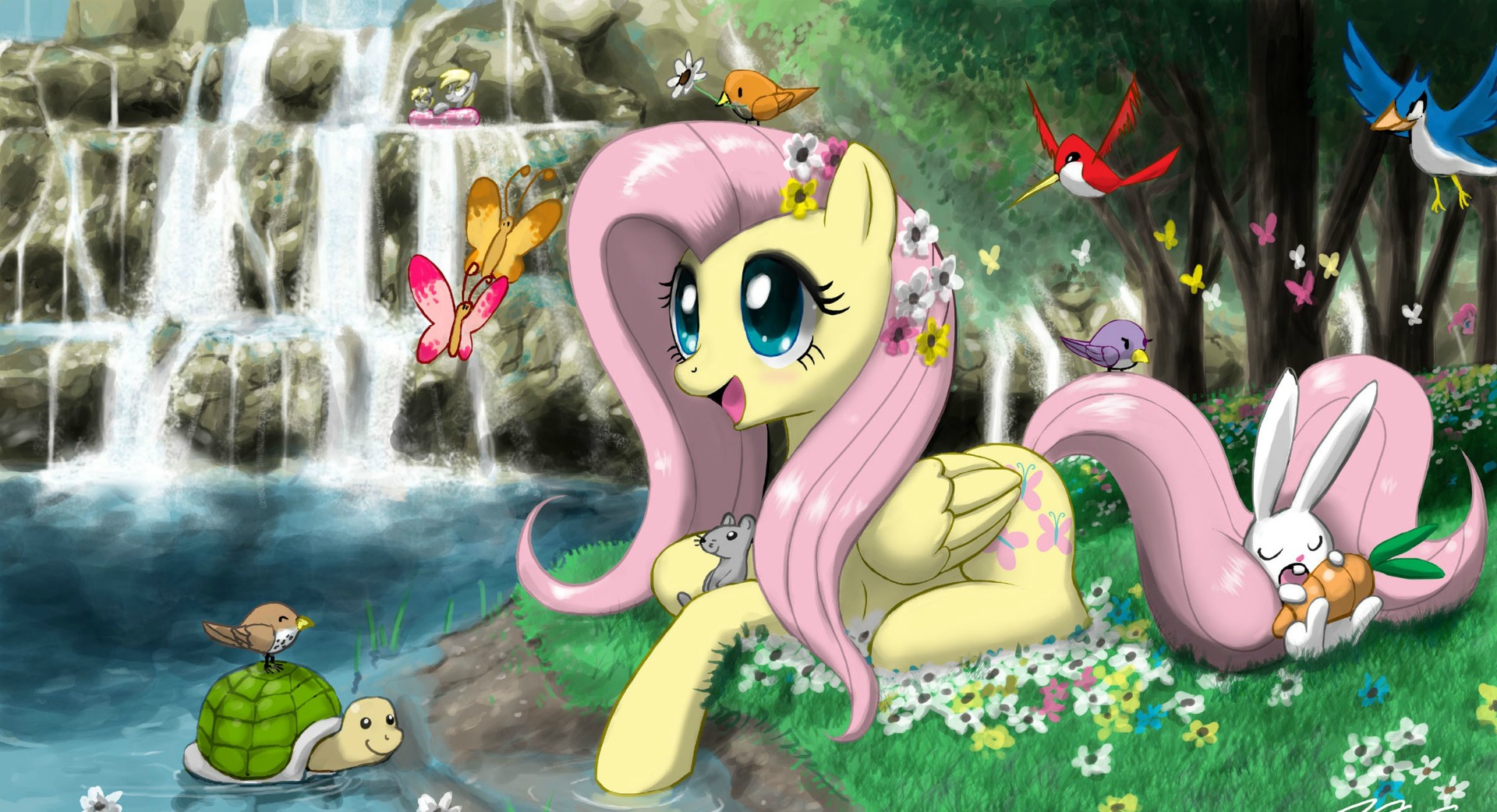 Series de Televisión My Little Pony: La magia de la amistad Fondo de pantalla HD | Fondo de Escritorio