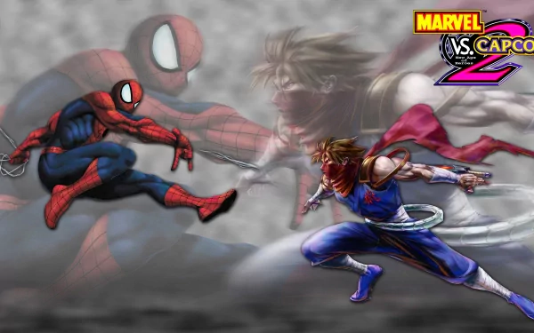spider man video game marvel vs. capcom 2 HD Desktop Wallpaper | Background Image