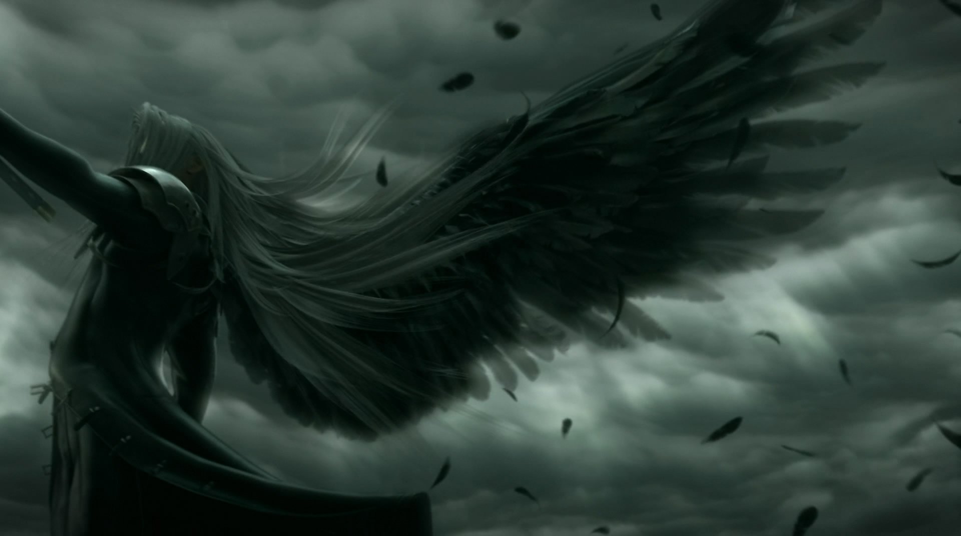 sephiroth one winged angel tattoo