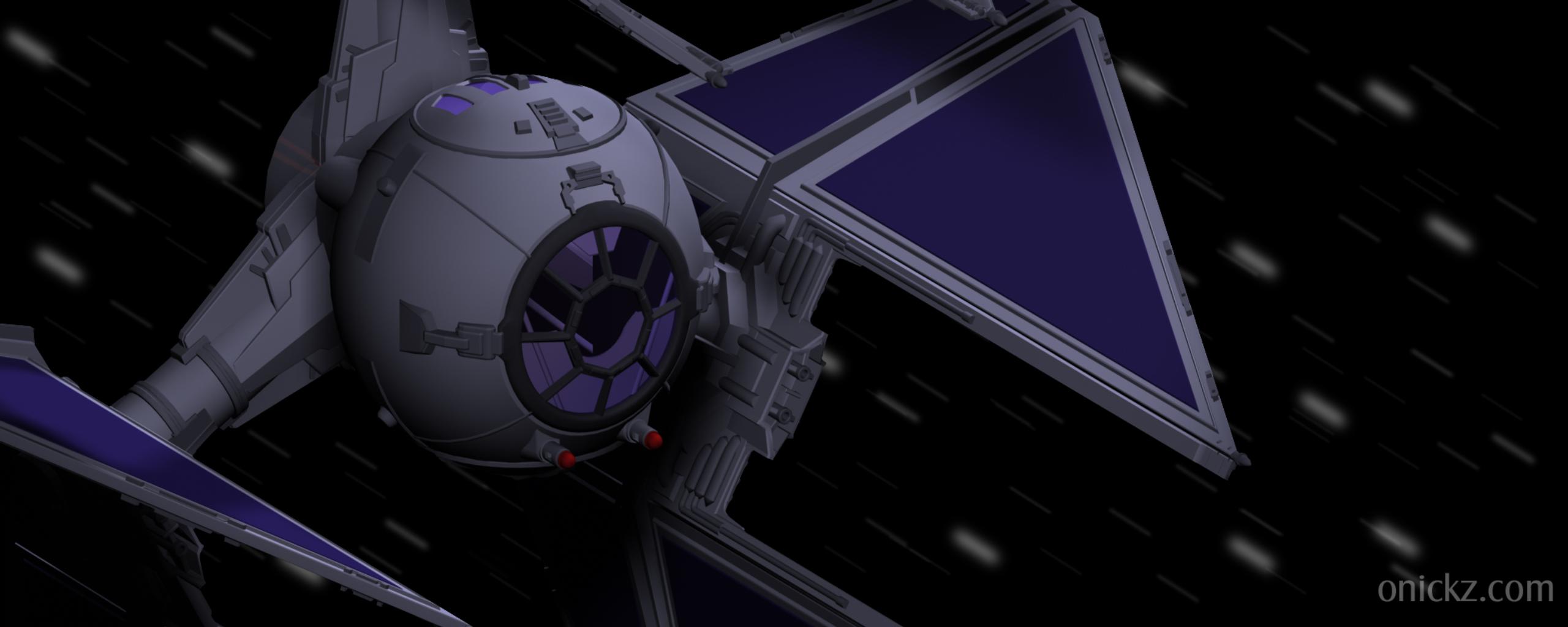 Star Wars TIE/D Defender starship in high-definition desktop wallpaper.
