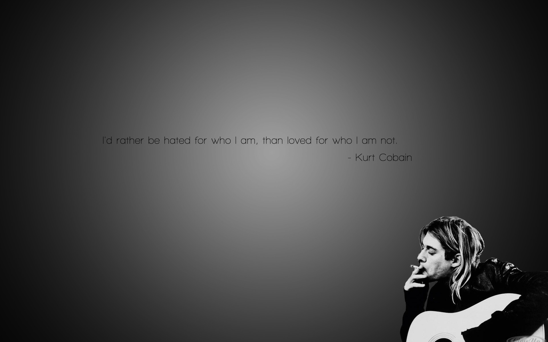 Kurt Cobain Quote