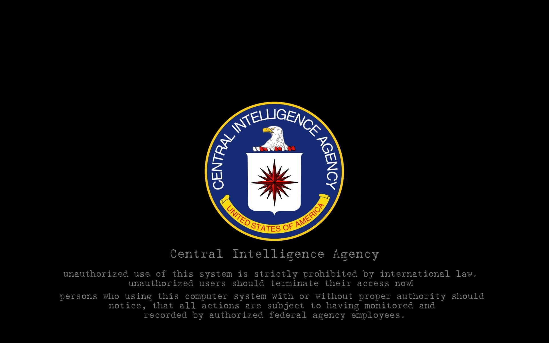 CIA HD Wallpaper
