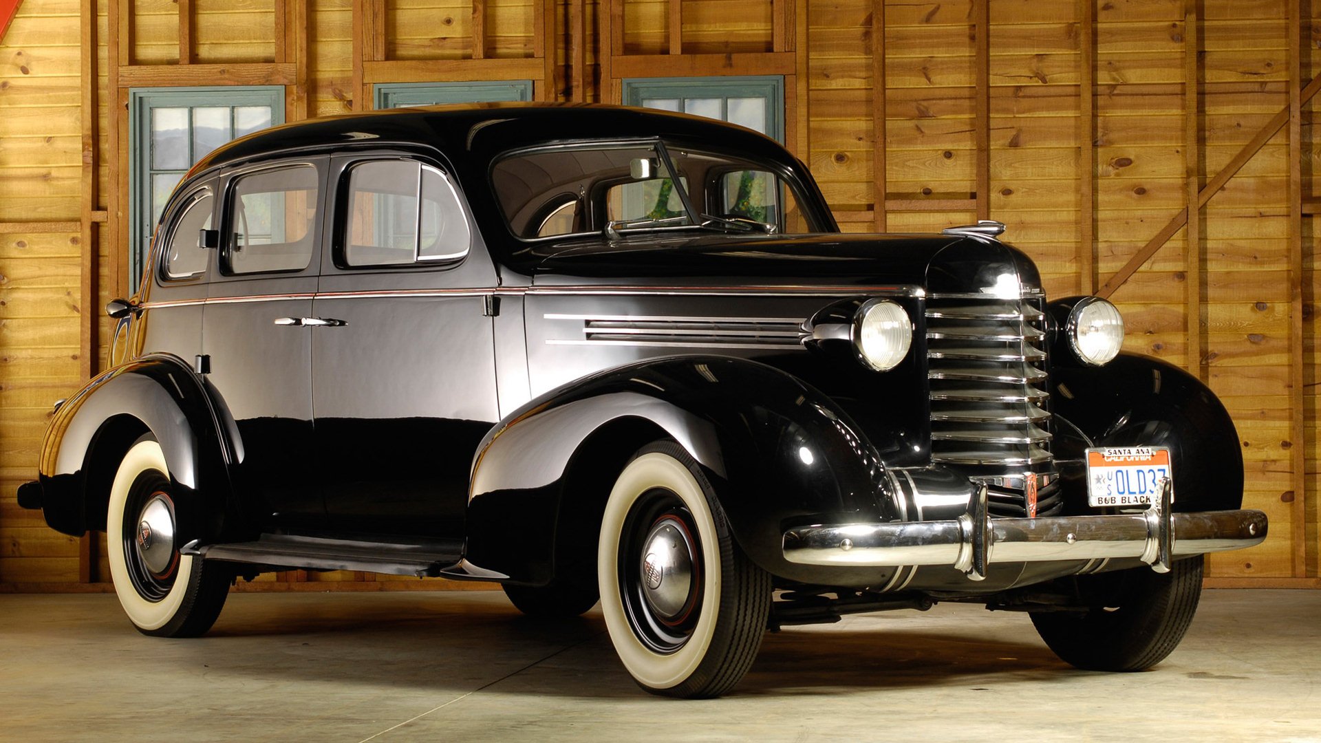 Oldsmobile Six Touring Sedan F37 1937 Full HD Wallpaper And Background 