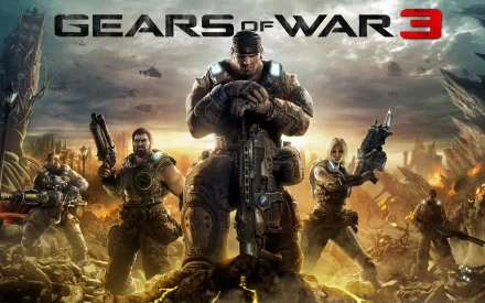video game Gears Of War 3 HD Desktop Wallpaper | Background Image