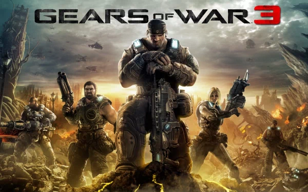 video game Gears Of War 3 HD Desktop Wallpaper | Background Image