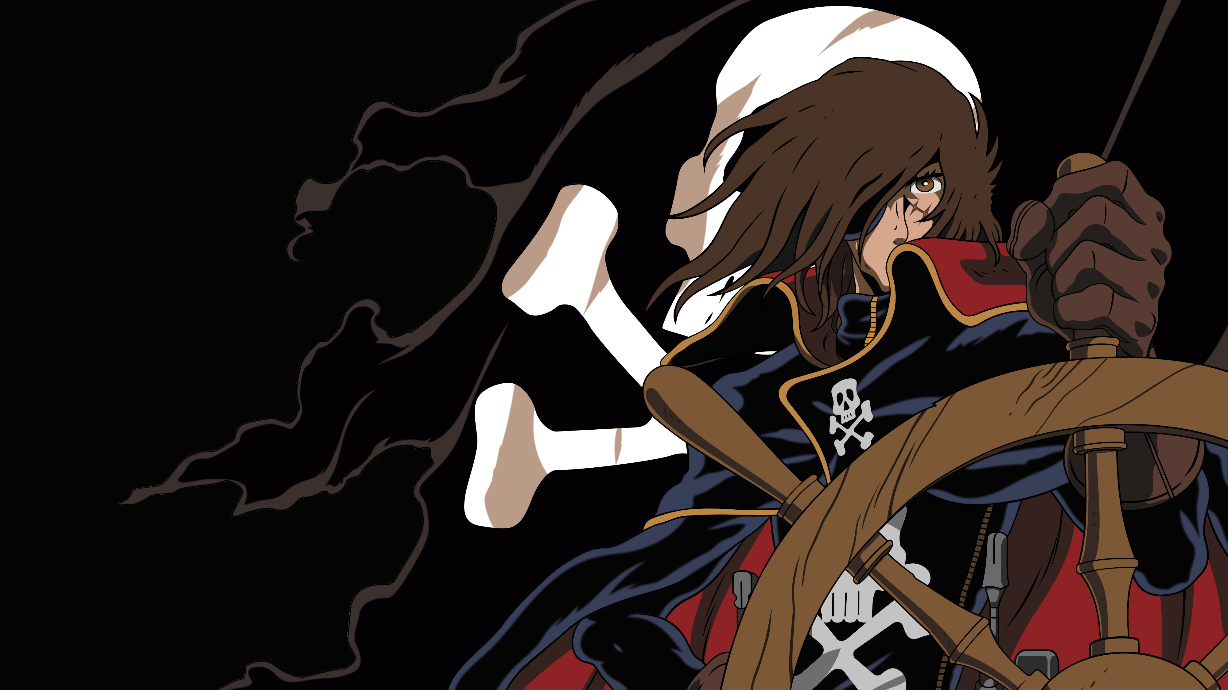 Anime Captain Harlock HD Wallpaper | Background Image