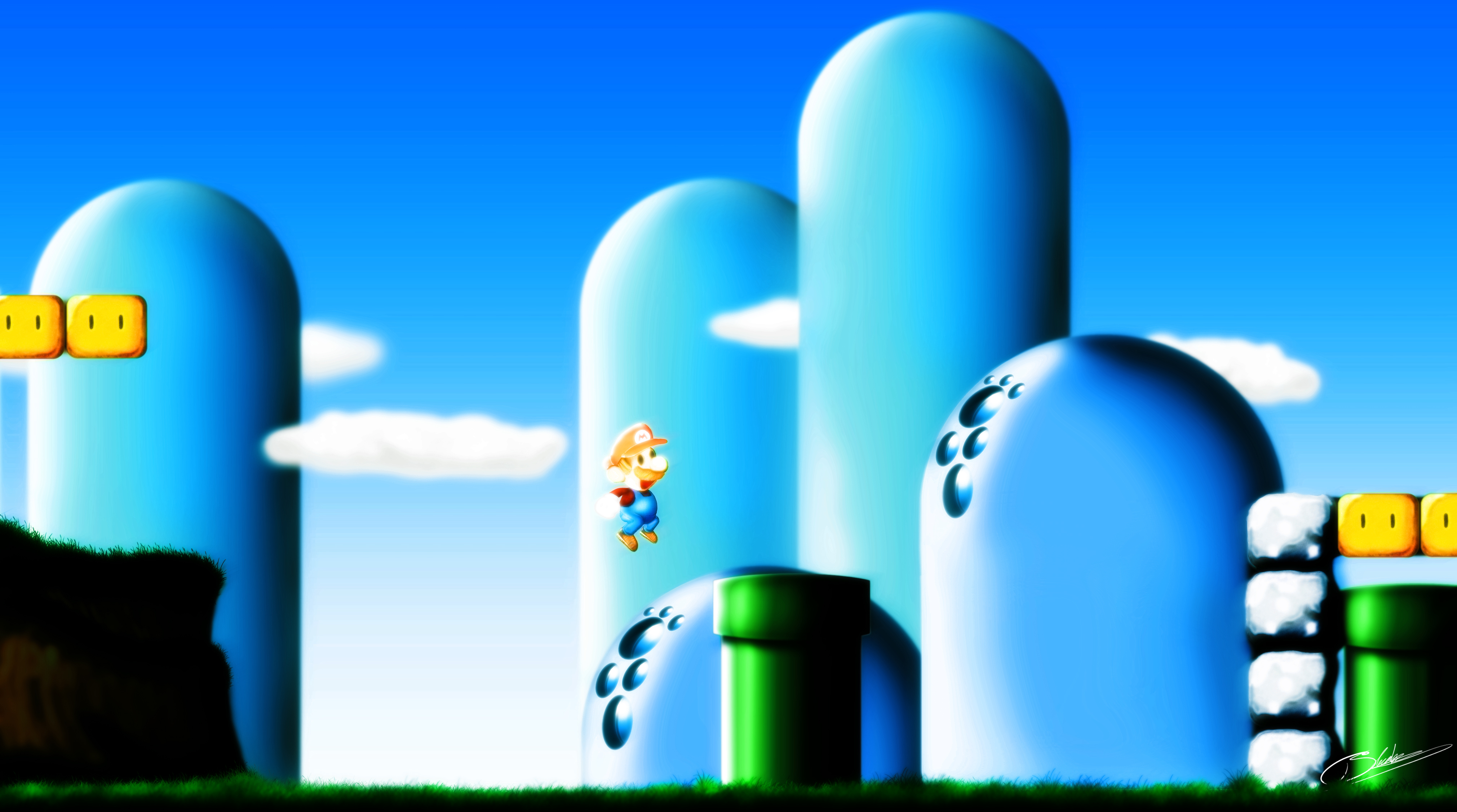 Video Game Super Mario HD Wallpaper | Background Image