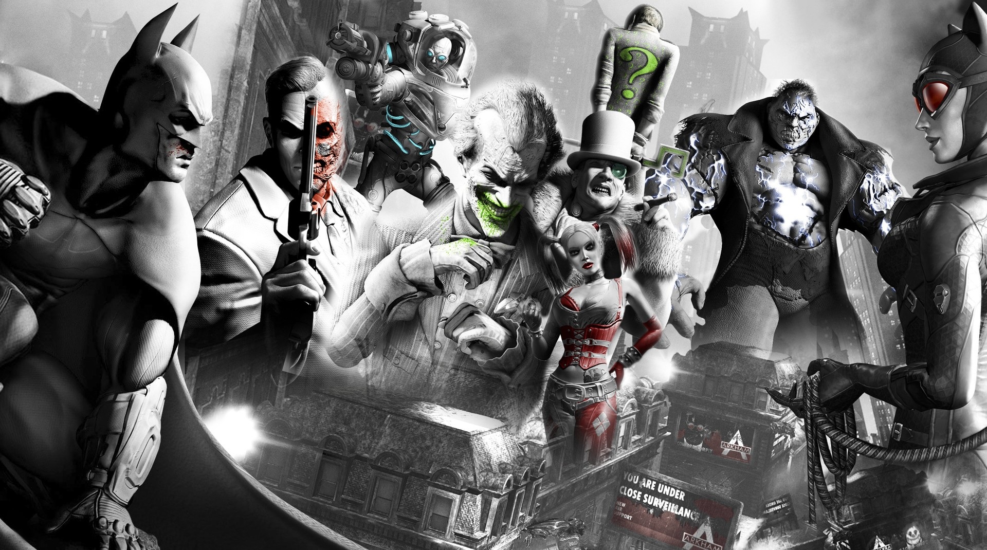 Batman: Arkham City wallpapers for desktop, download free Batman: Arkham  City pictures and backgrounds for PC