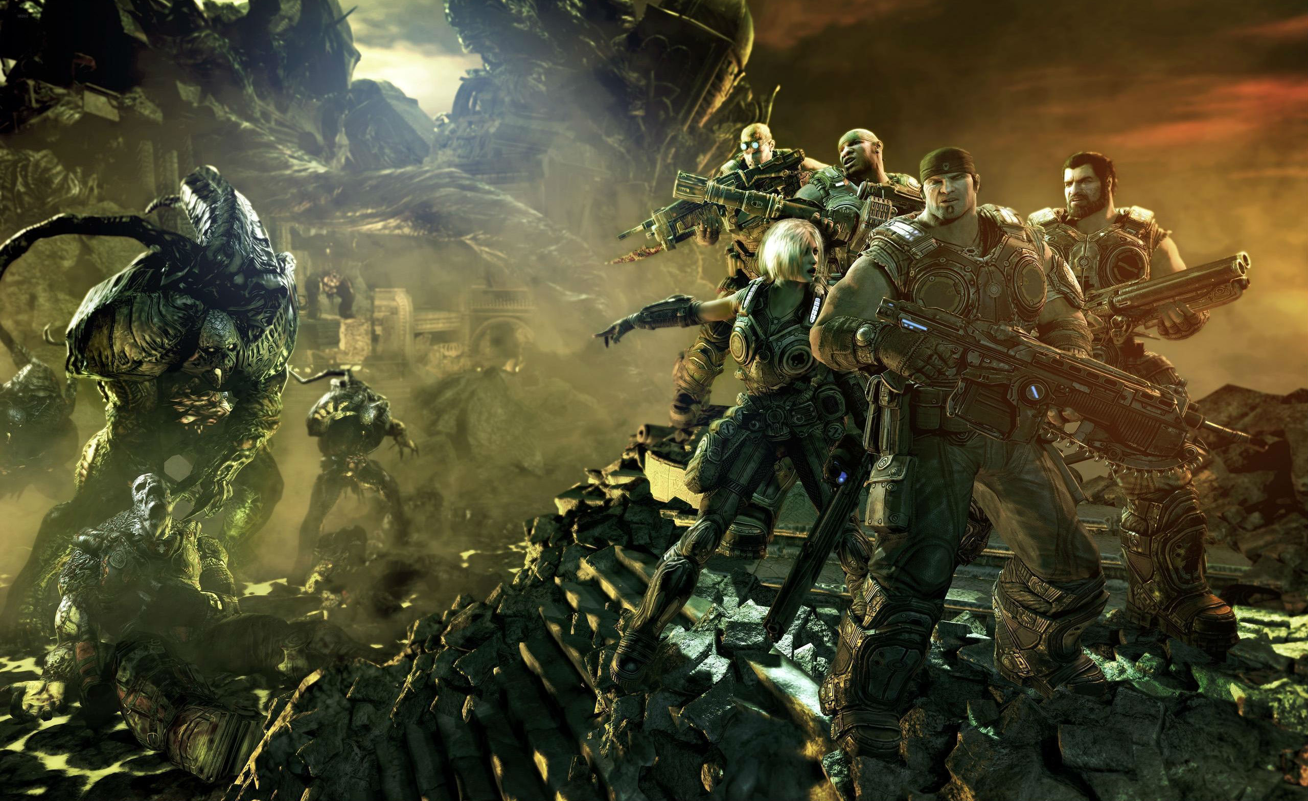 Video Game Gears Of War HD Wallpaper | Background Image