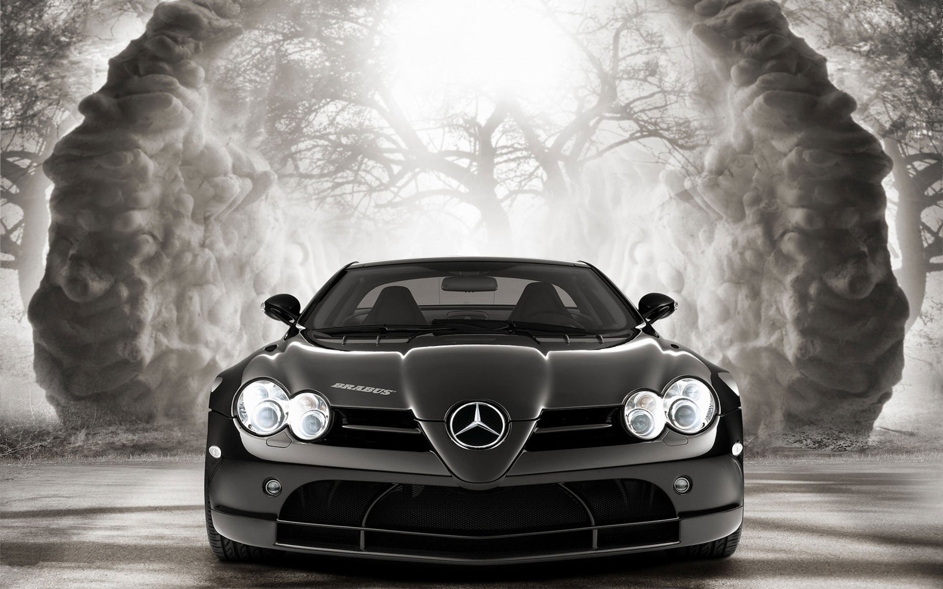 mercedes slr mclaren обои