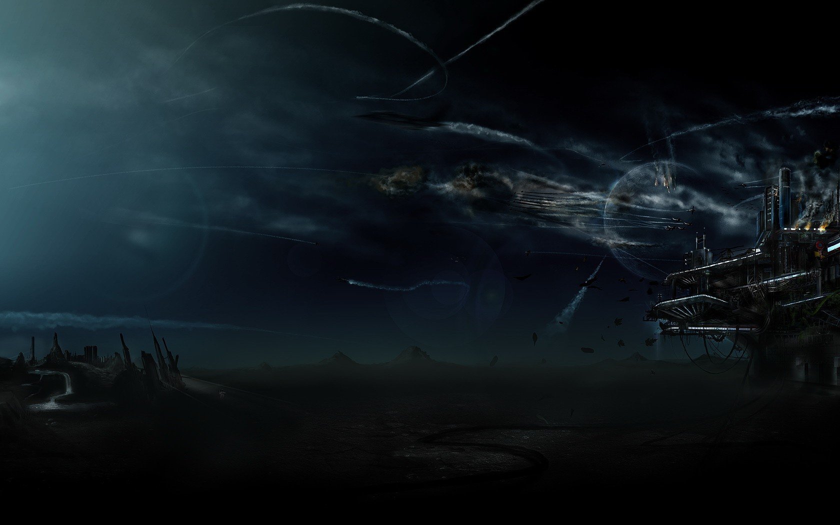 Download Sci Fi Landscape Wallpaper