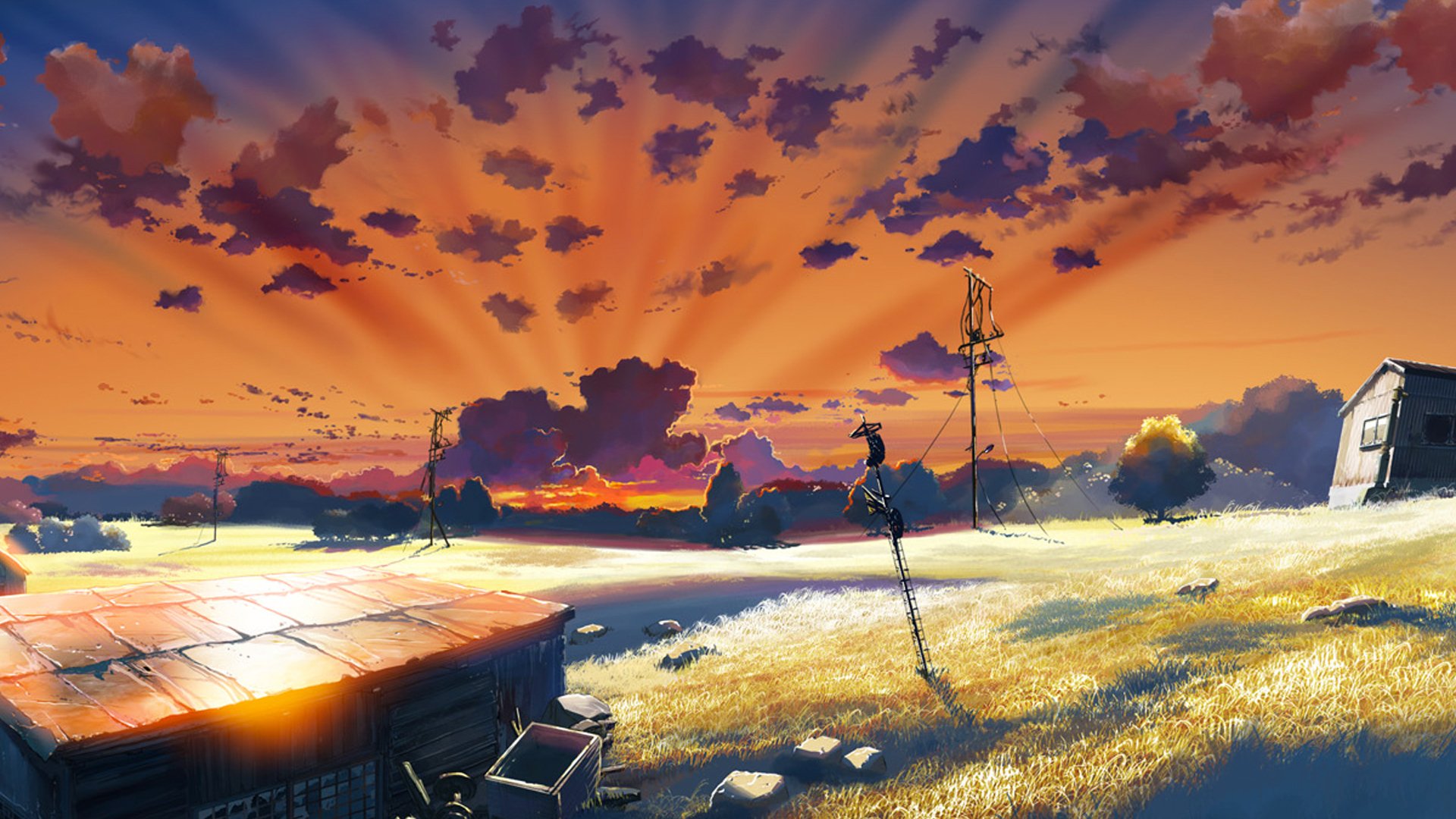 Download Anime The Place Promised In Our Early Days HD Wallpaper