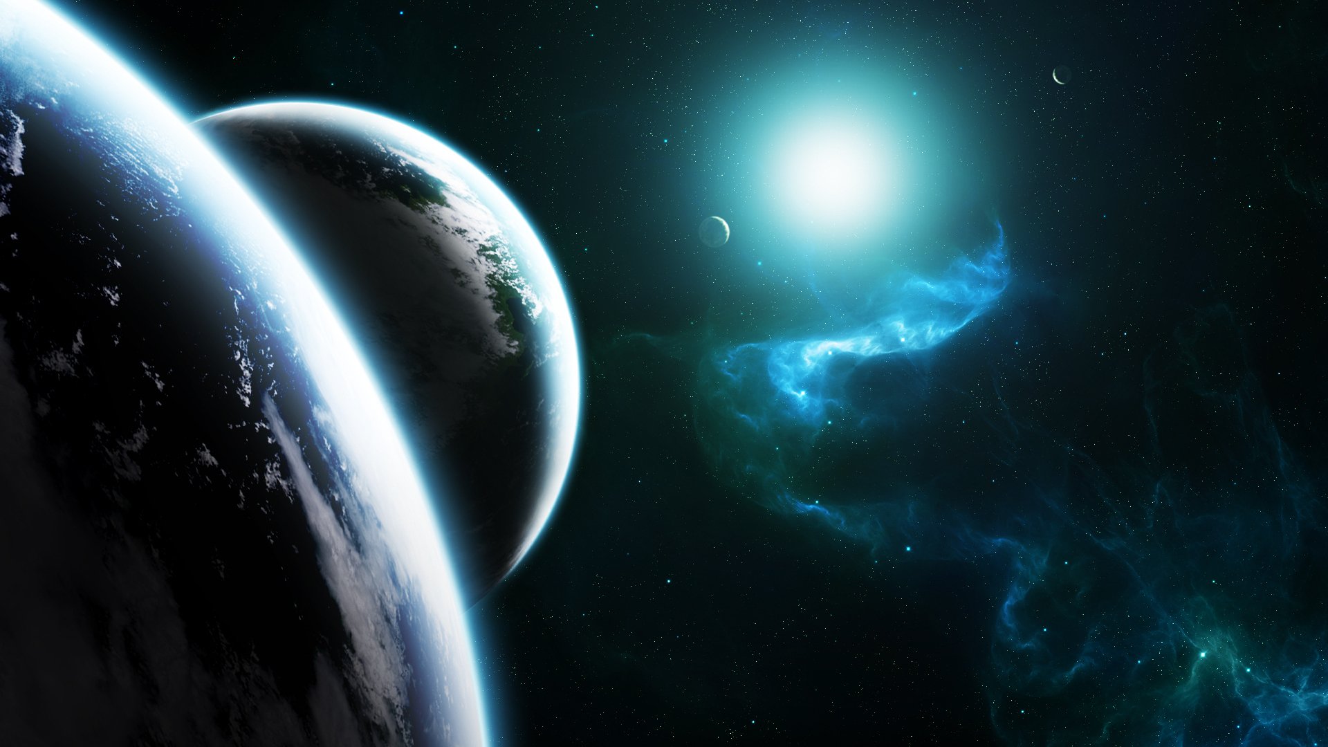 Download Sci Fi Planet HD Wallpaper