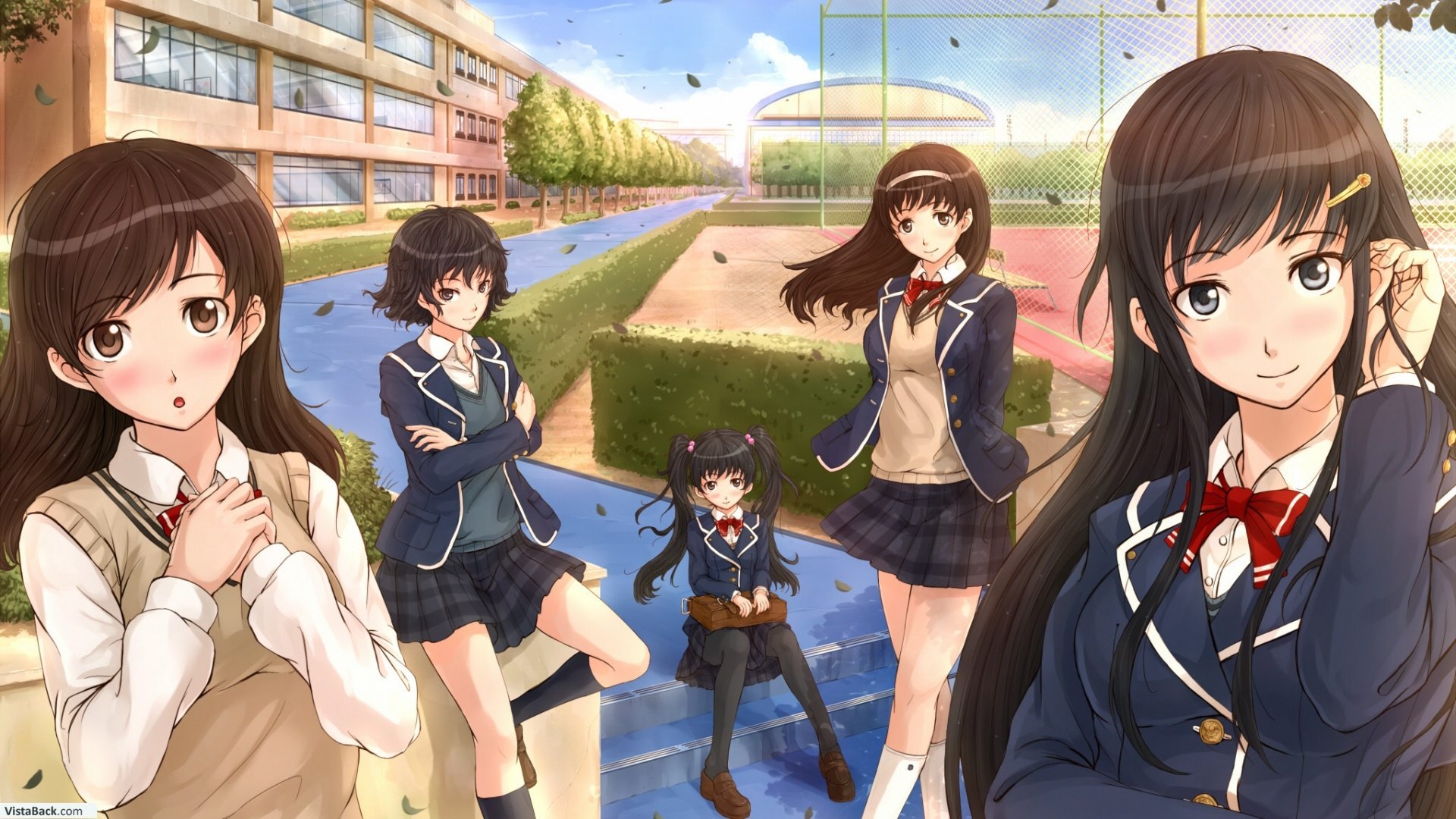 Download Anime Amagami HD Wallpaper by 風乃