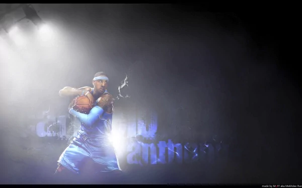 Carmelo Anthony New York Knicks Sports HD Desktop Wallpaper | Background Image