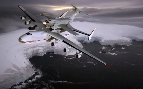 military Antonov AN-225 Mriya HD Desktop Wallpaper | Background Image