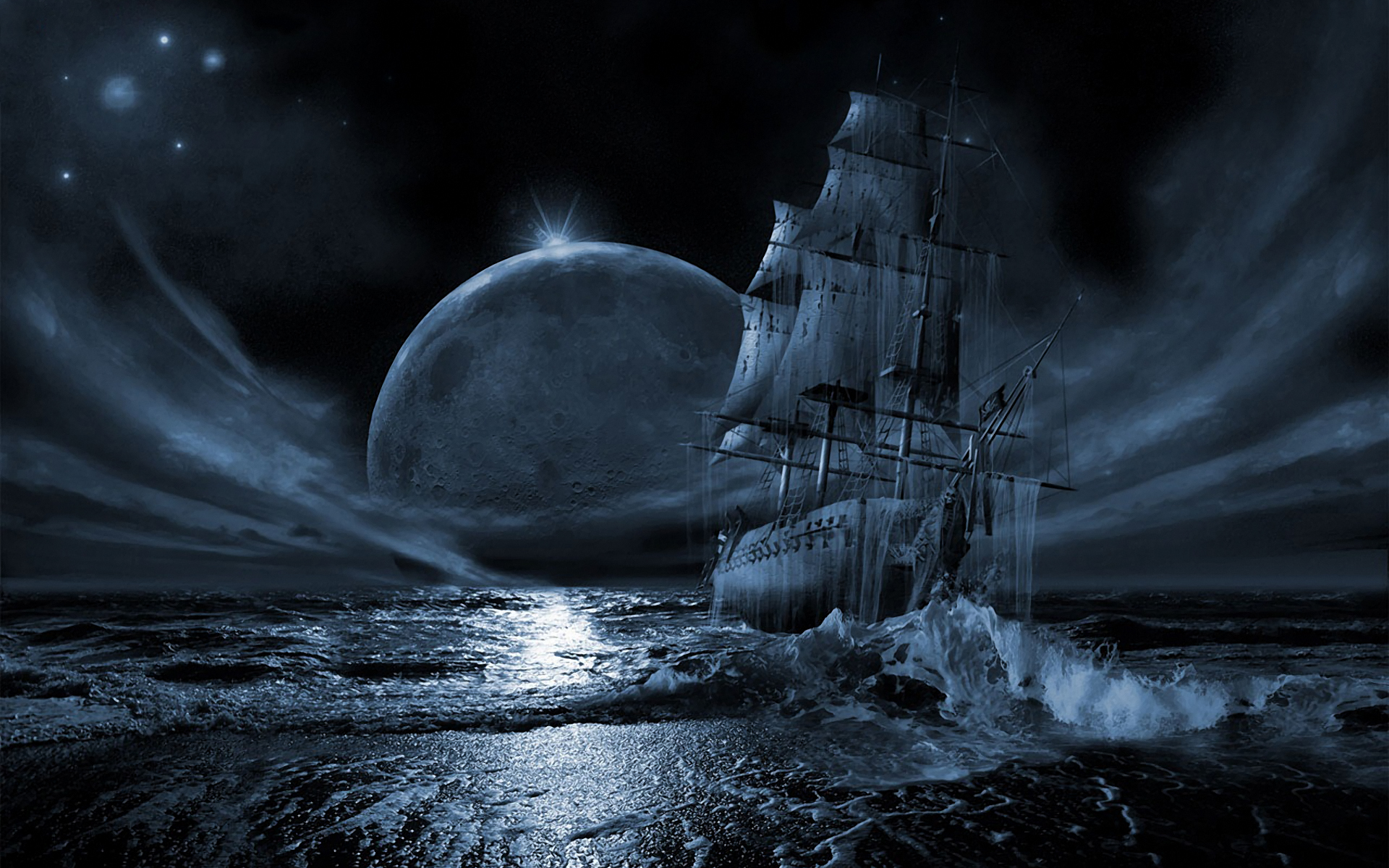 330+ Fantasy Ship HD Wallpapers and Backgrounds