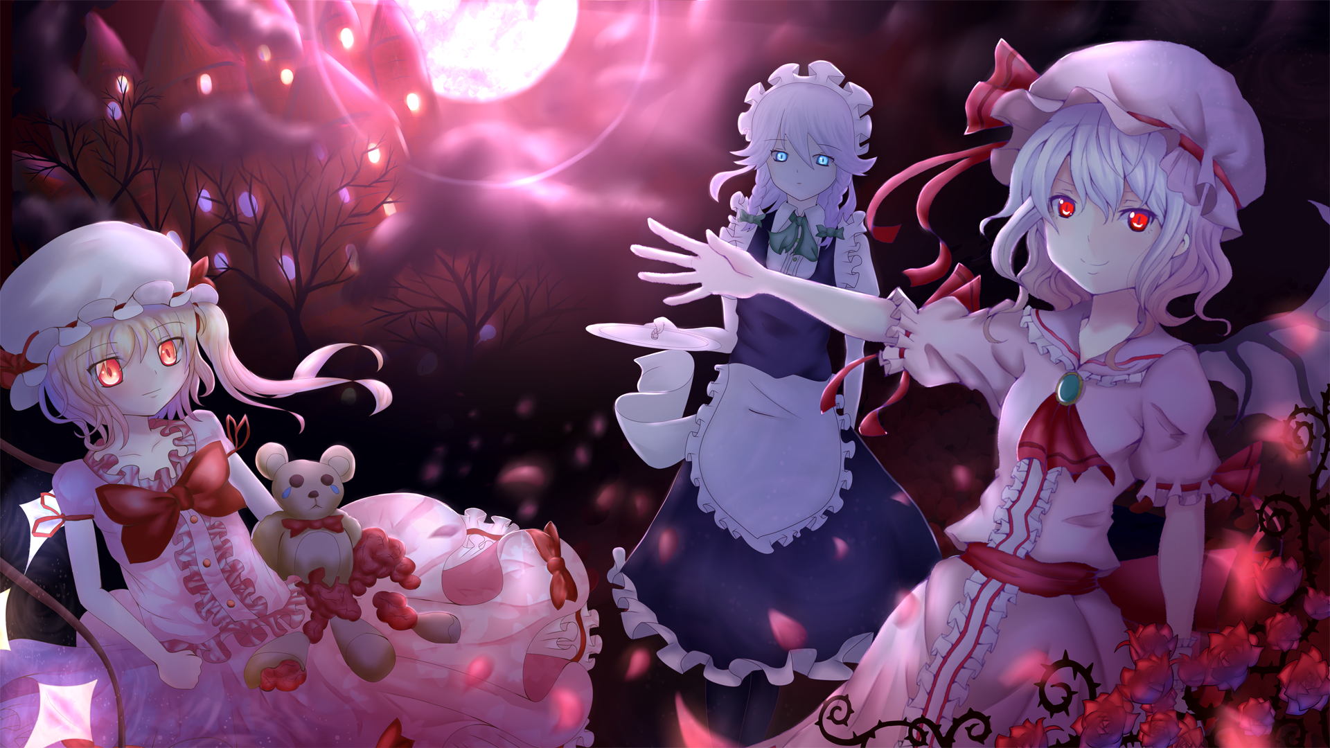 466 Sakuya Izayoi Hd Wallpapers Background Images Wallpaper Abyss Page 8