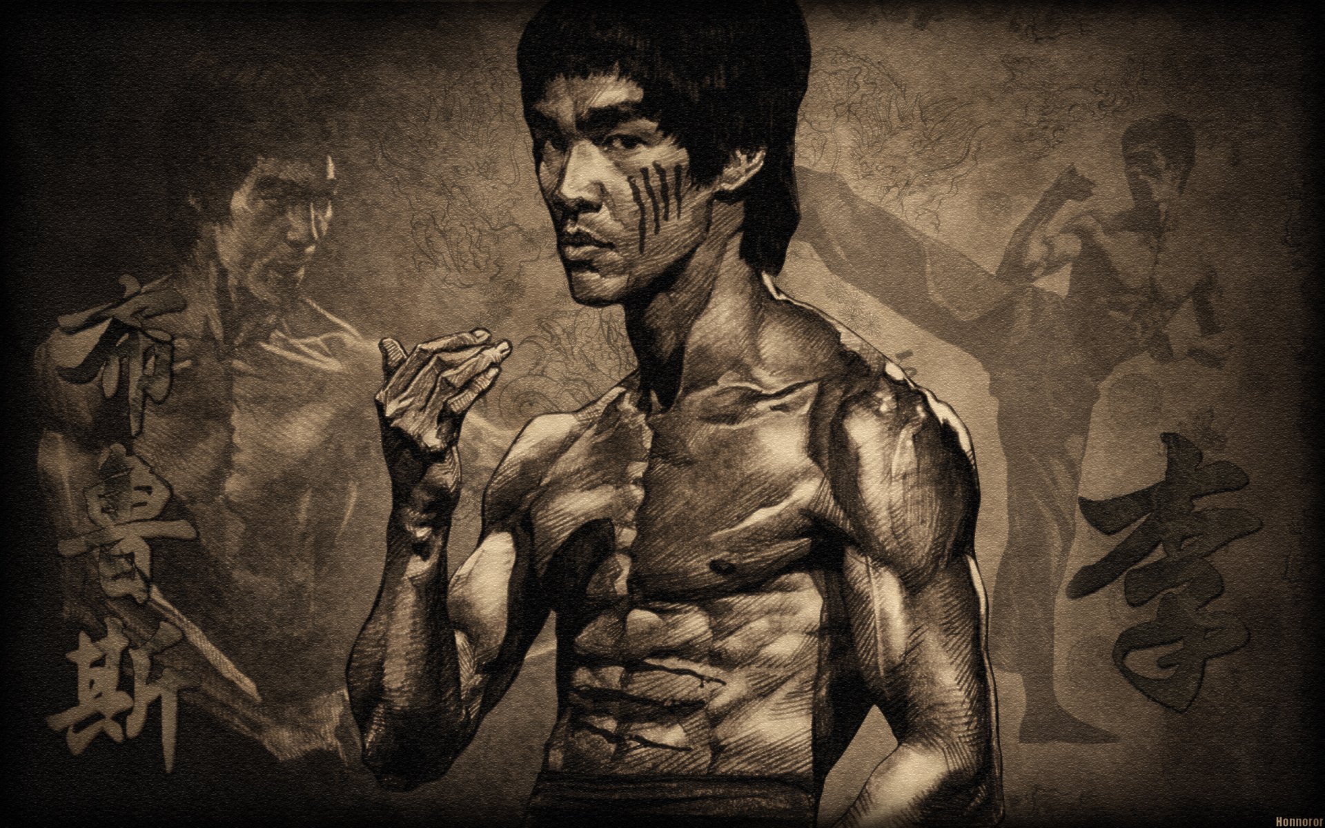 Download Bruce Lee Martial Arts Sports  HD Wallpaper