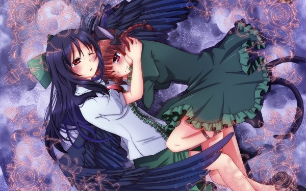 Anime Touhou Utsuho Reiuji Rin Kaenbyou HD Wallpaper | Background Image