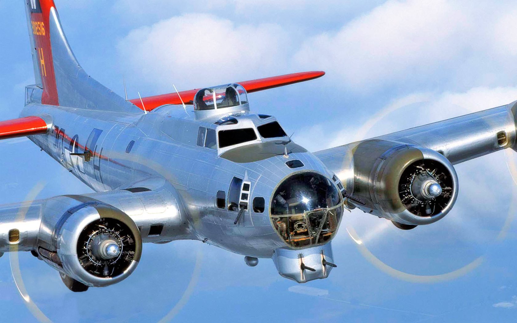 Boeing B-17 Flying Fortress Wallpaper And Background Image | 1680x1050 ...