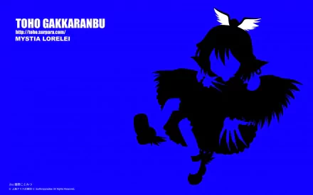 Mystia Lorelei Anime Touhou HD Desktop Wallpaper | Background Image