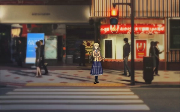 kusonoki yua Anime Chaos;Head HD Desktop Wallpaper | Background Image