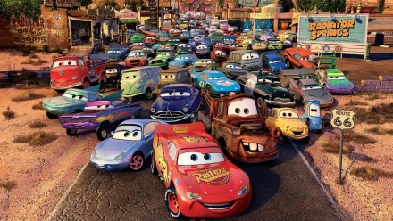 movie Cars (Pixar) HD Desktop Wallpaper | Background Image