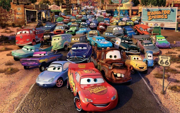 movie Cars (Pixar) HD Desktop Wallpaper | Background Image