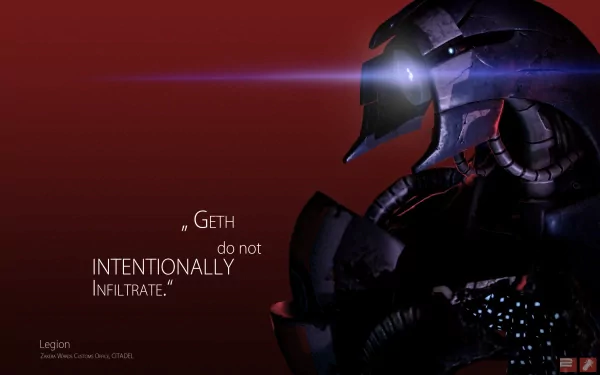 Legion (Mass Effect) video game Mass Effect 2 HD Desktop Wallpaper | Background Image