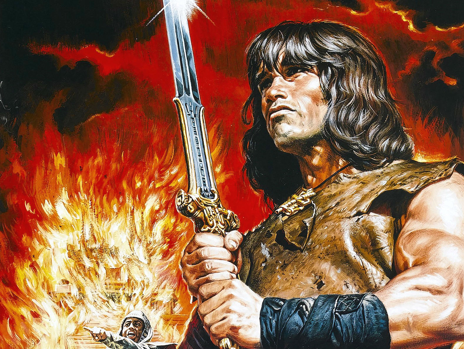 Movie Conan the Barbarian (1982) HD Wallpaper Background Image.