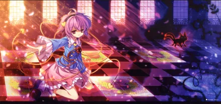 Satori Komeiji Anime Touhou HD Desktop Wallpaper | Background Image