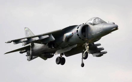 military Hawker Siddeley Harrier HD Desktop Wallpaper | Background Image