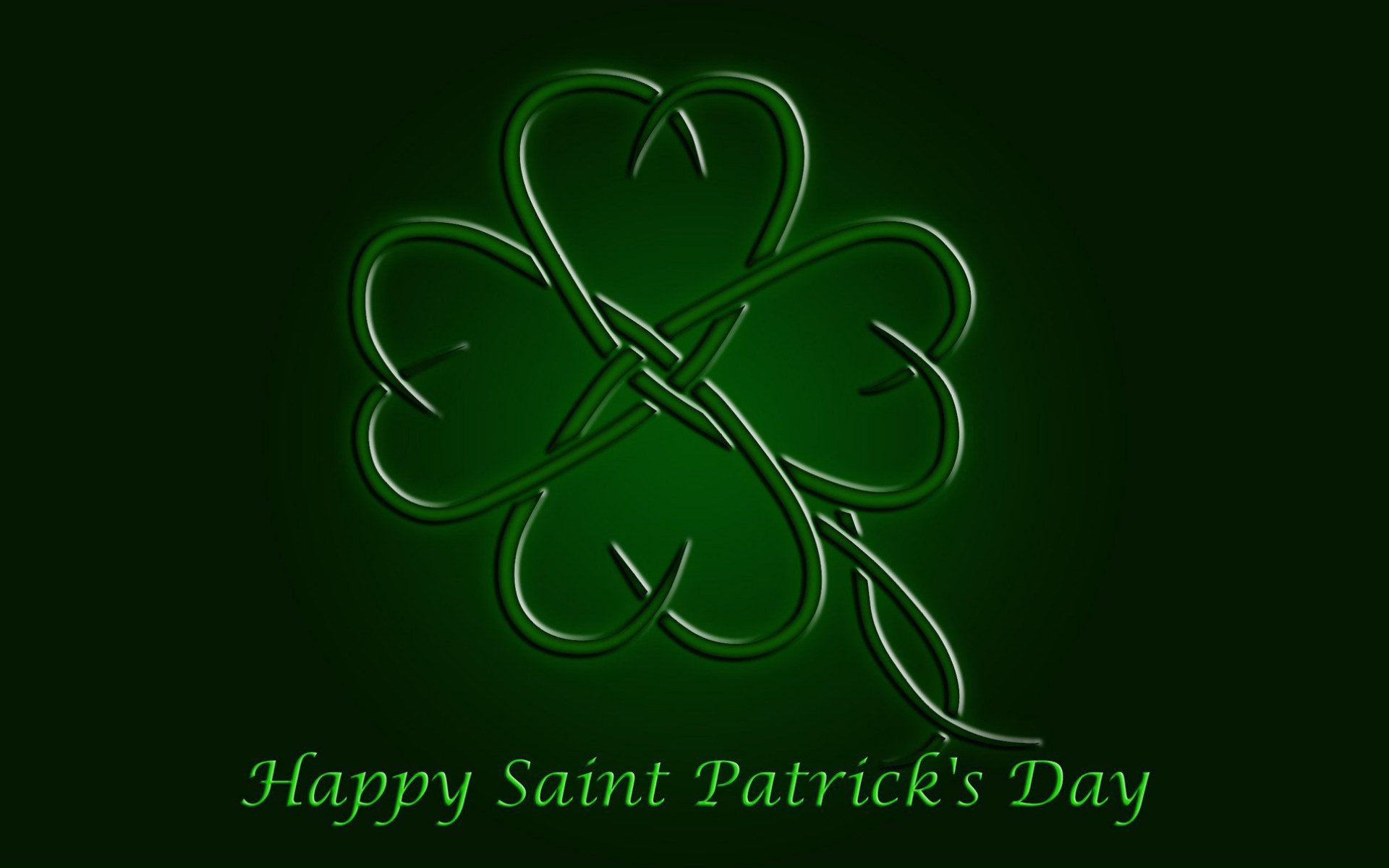 Download Clover Green Holiday St Patricks Day Hd Wallpaper