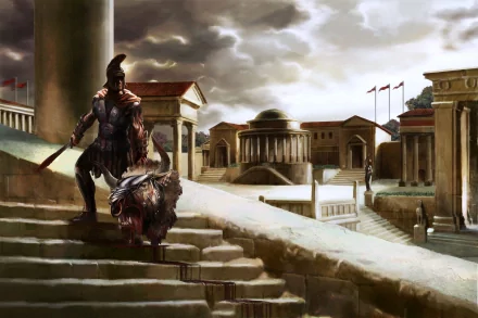 video game Gods & Heroes: Rome Rising HD Desktop Wallpaper | Background Image