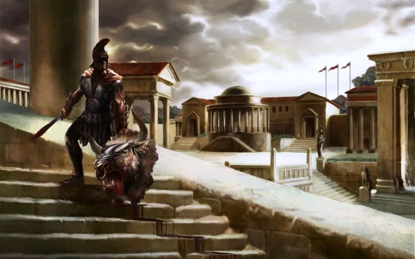 video game Gods & Heroes: Rome Rising HD Desktop Wallpaper | Background Image