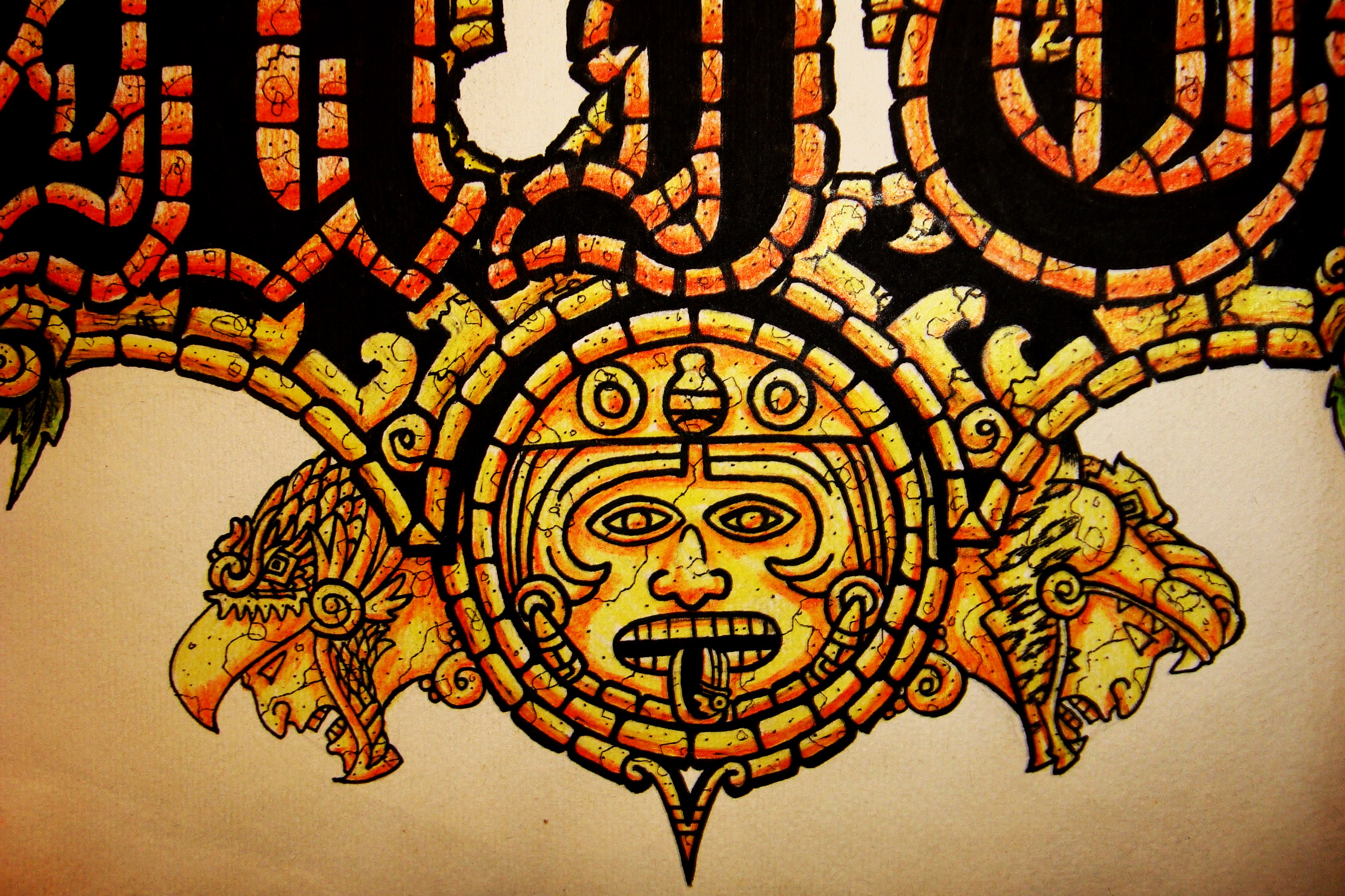 Artistic Aztec HD Wallpaper | Background Image