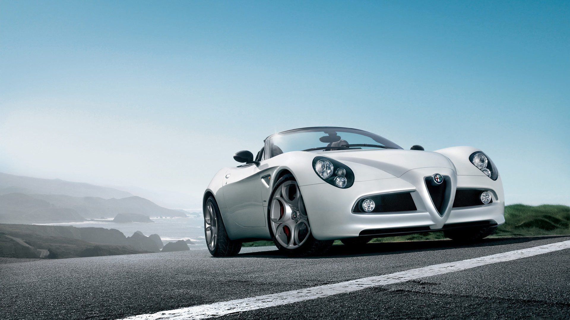 Download Vehicle Alfa Romeo 8C Spider HD Wallpaper