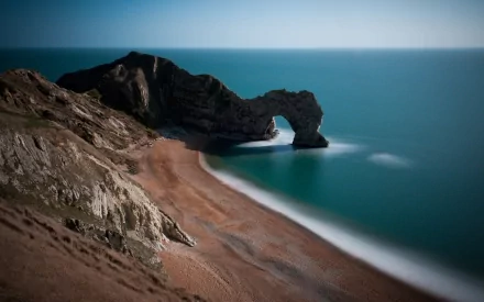 horizon seascape nature durdle door HD Desktop Wallpaper | Background Image