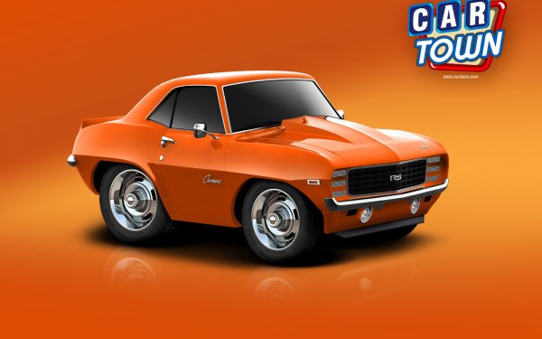 Video Game Car Town Chevrolet Camaro Car HD Wallpaper | Background Image