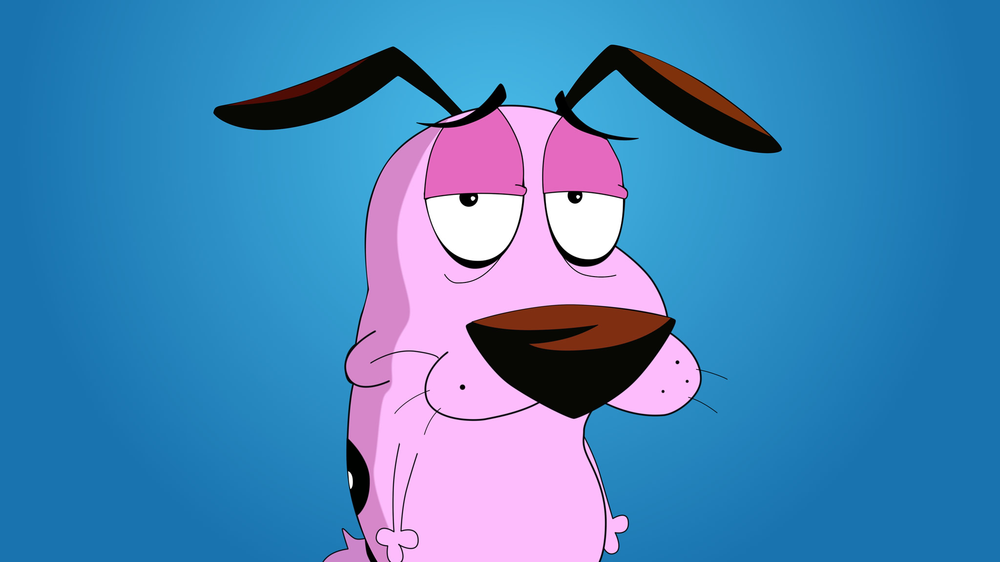 Courage the Cowardly dog HD Wallpaper | Background Image | 2048x1152
