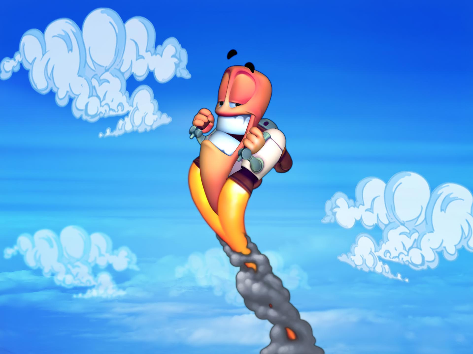 Video Game Worms HD Wallpaper | Background Image
