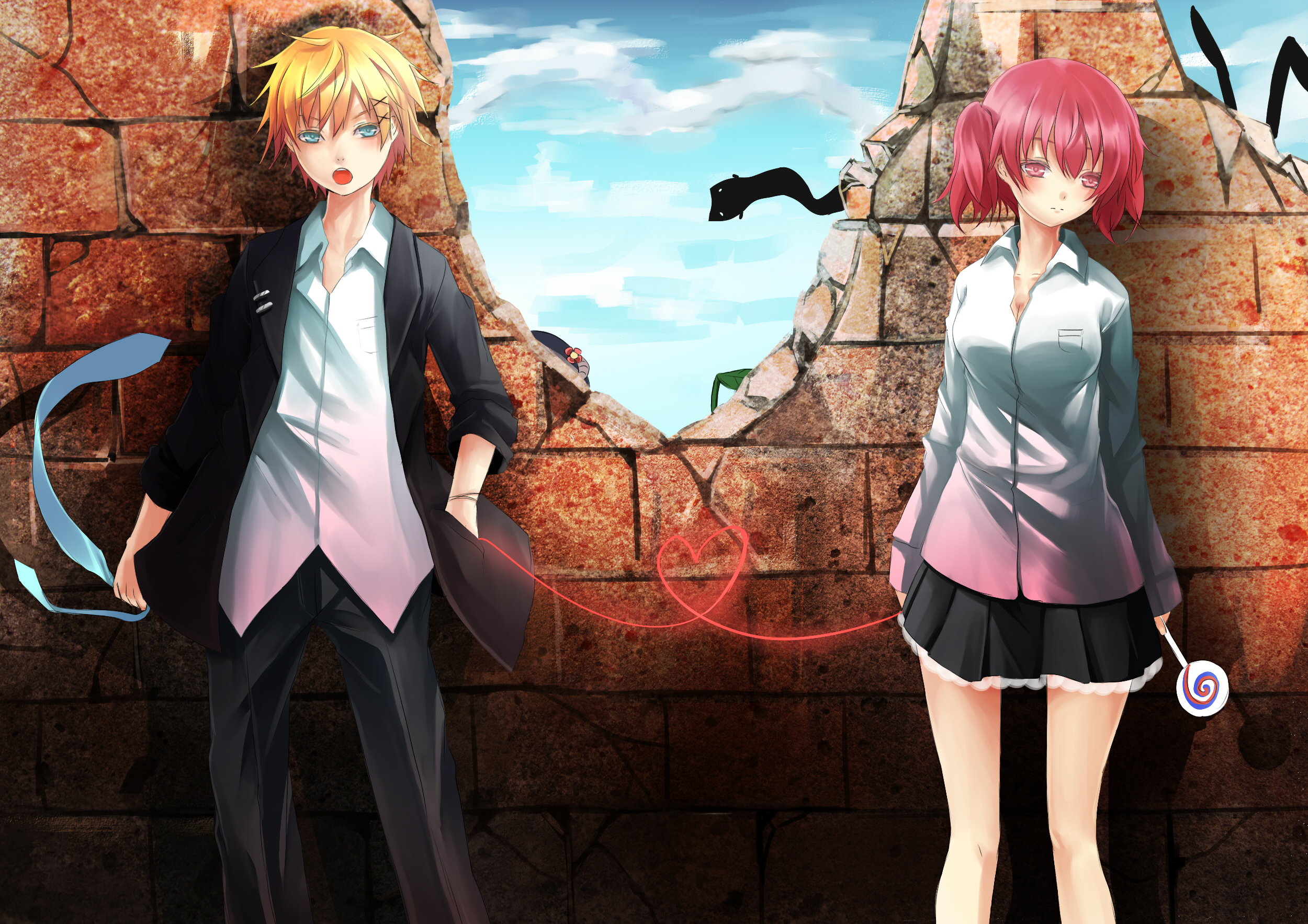 Anime Inu × Boku SS HD Wallpaper