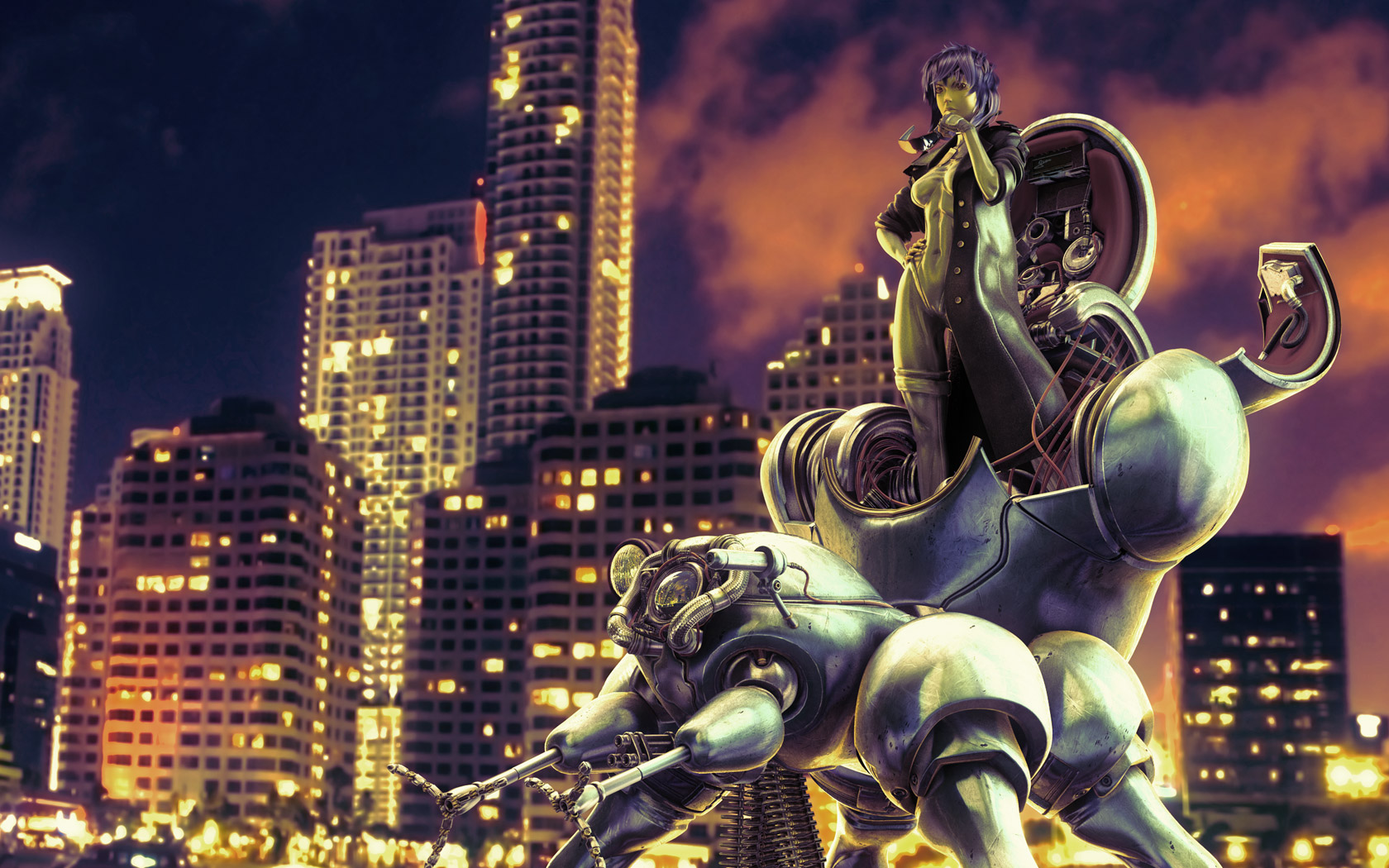 133 Ghost In The Shell HD Wallpapers | Backgrounds - Wallpaper Abyss
