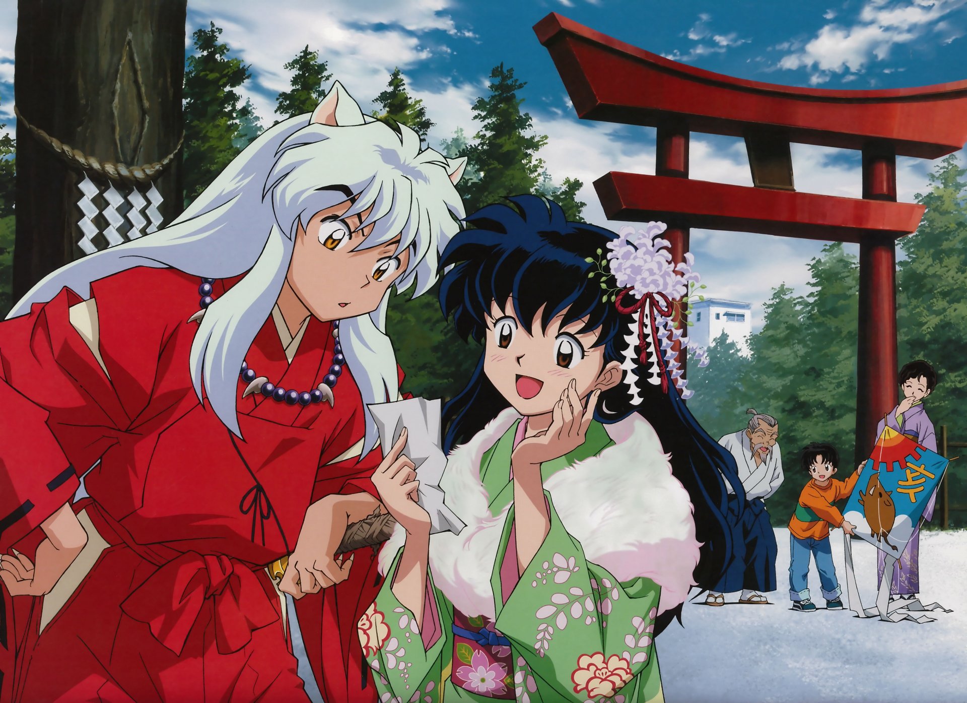 InuYasha Anime 4K Ultra HD Wallpaper